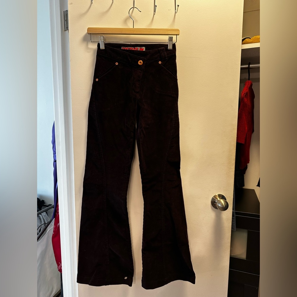 Vintage Parasuco Corduroy Flare Pants – Size 23